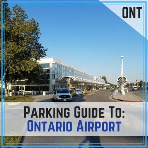 Ontario Airport Parking - find the cheapest and easiest parking options [Updated for 2020]