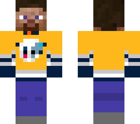 Nashville Predators Reverse Retro 2.0 Jersey | Minecraft Skin