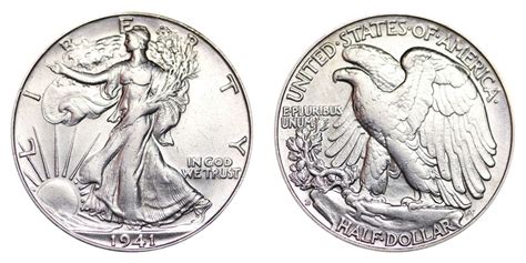 1941 D Walking Liberty Half Dollar Coin Value Prices, Photos & Info