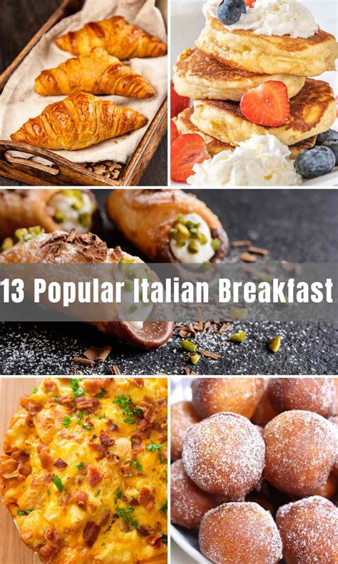 13 Popular Italian Breakfast Foods & Recipes