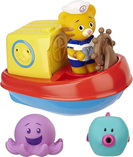 Amazon.com: Daniel Tiger's Neighborhood Baby Bath Tub Toy Daniel's ...