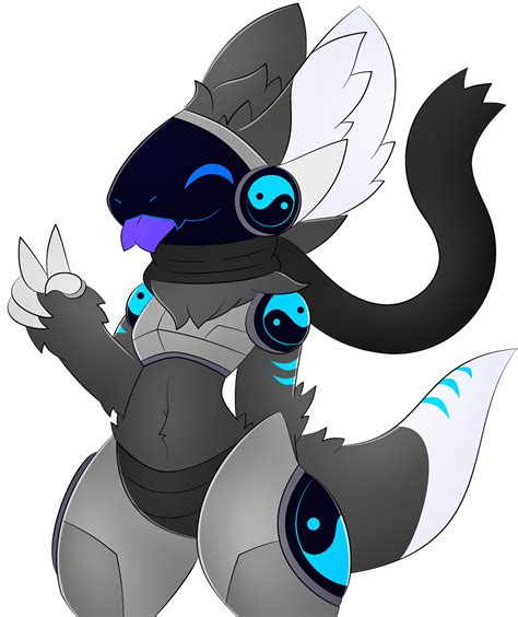 Commission - Key the Protogen by ZinZoa on DeviantArt