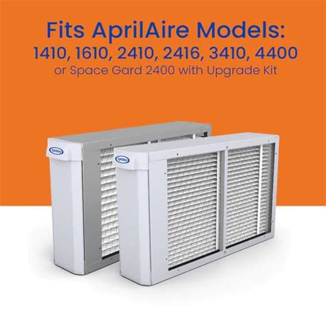 Aprilaire 413 Air Filter | Air Purifier Models 1410, 1610, 2410, 2416 ...