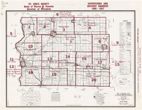 St Croix County Plat Map - Alanna Leontyne