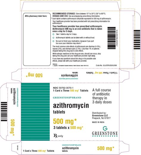 Azithromycin Dihydrate: Package Insert - Drugs.com