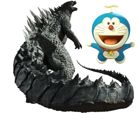 Doraemon e Godzilla by Andreone93 on DeviantArt