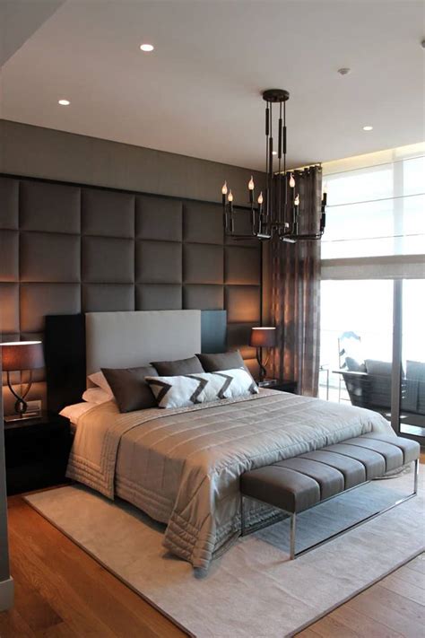 20 Modern Contemporary Masculine Bedroom Designs