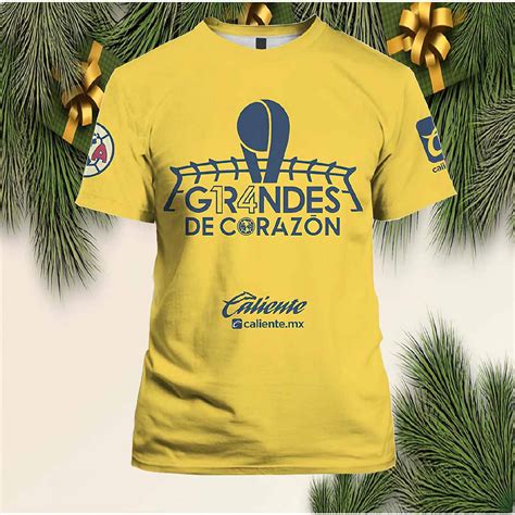 Club America Campeon Champions Grandes De Corazon Shirt - Nouvette