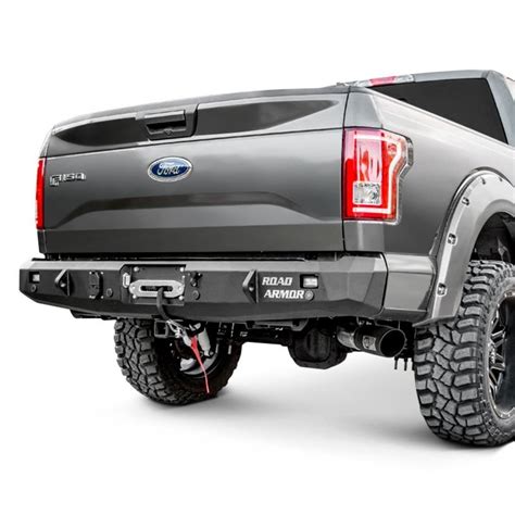 Road Armor® - Ford F-150 2015 Stealth Series Full Width Rear Winch HD Bumper