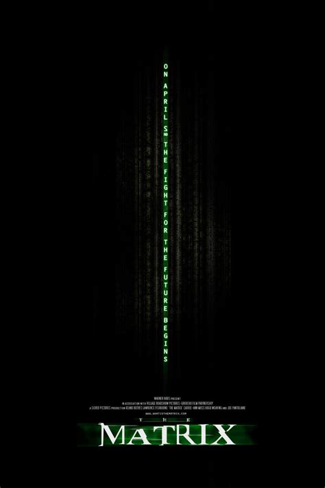 The Matrix Movie Poster by willeyh on DeviantArt