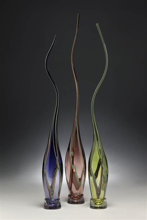 Swan Neck Alto Set by Victor Chiarizia (Art Glass Sculpture) | Artful Home