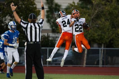 Los Gatos High School football team beats Pioneer High