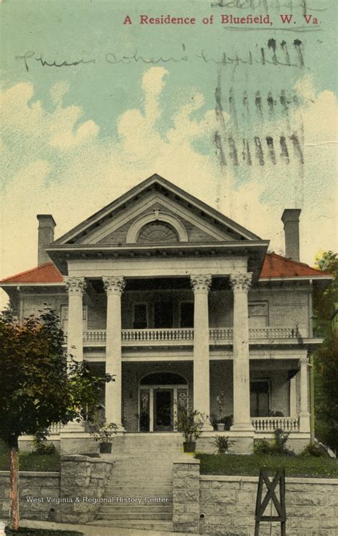 A Residence of Bluefield, W. Va. - West Virginia History OnView | WVU ...