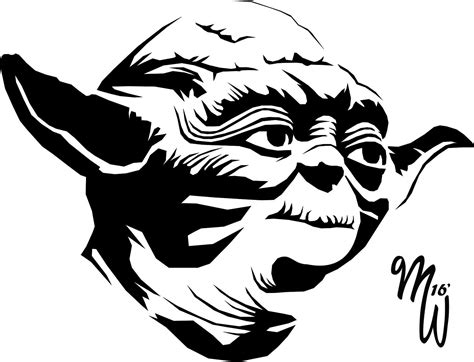 Yoda Vector WIP by MillieWright on DeviantArt