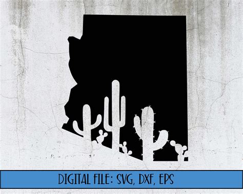 Papercraft Paper, Party & Kids state svg state names svg Arizona home svg eps dxf Arizona state ...