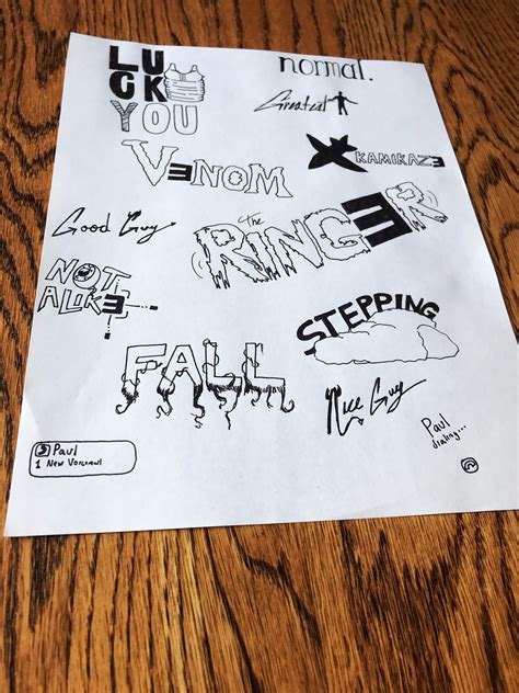 Drew a picture for each song on Kamikaze. Which is your favorite? : r/Eminem