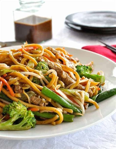 Chinese Stir Fry Noodles Build Your Own | therecipecritic