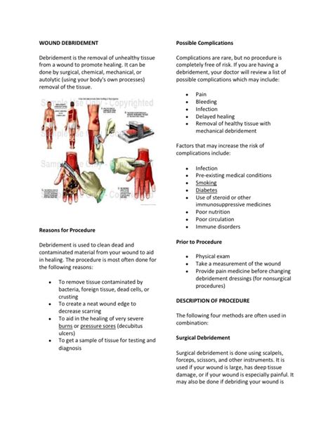 WOUND DEBRIDEMENT-FINAL | Burn | Wound