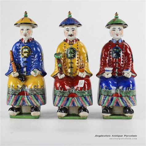 RZKC10 Qing Dynasty emperor Kangxi Yongzhen Qianlong bright color ...