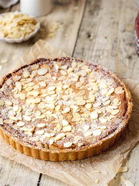 Vegan Bakewell Tart - Addicted to Dates