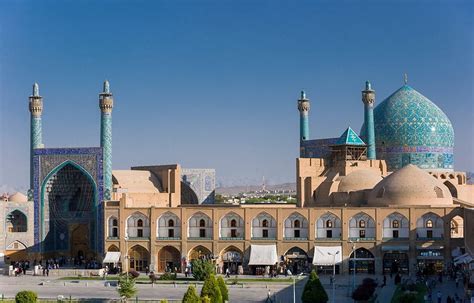 Shah Mosque in Isfahan, Iran: One of the world's most beautiful mosques, it is known for its ...