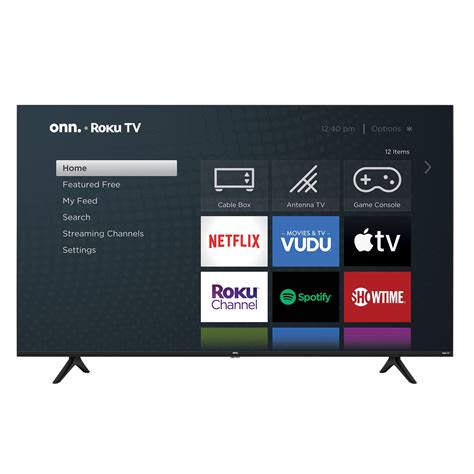 onn. 65" Class 4K (2160p) UHD LED Roku Smart TV HDR 100021261 $228 _ FS ...