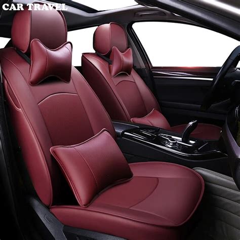 CAR TRAVEL Custom real leather car seat cover for Tesla MODEL X ...