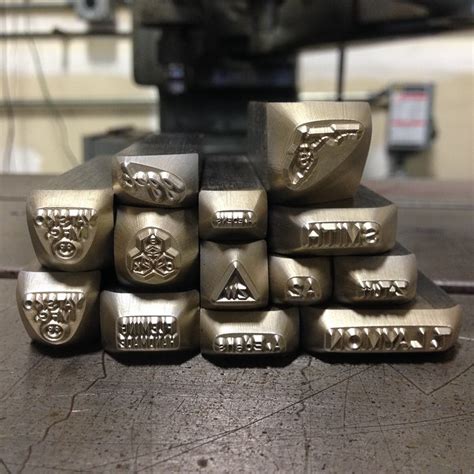 Custom Steel Hand Stamps - Buckeye Engraving