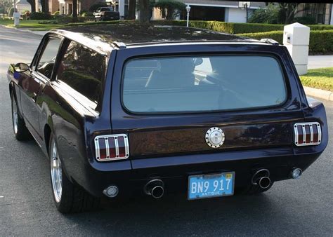 Custom 1966 Ford Mustang Delivery Wagon for Sale - autoevolution