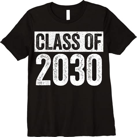 Best Class Of 2030 Senior 2030 Graduation Gif T Shirts - Tees.Design