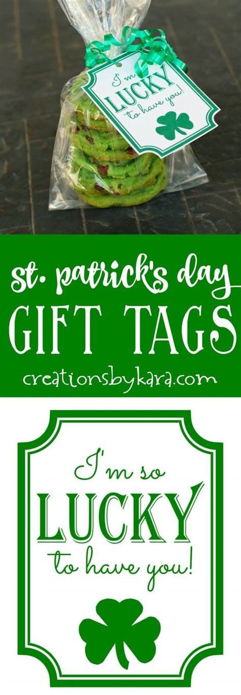 St. Patrick's Day gift tags