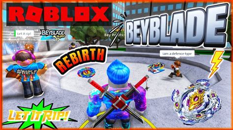 Let's Play ROBLOX BEYBLADE REBIRTH! Awesome BEYBLADE Style ROBLOX Game for BLADERS! Going for ...