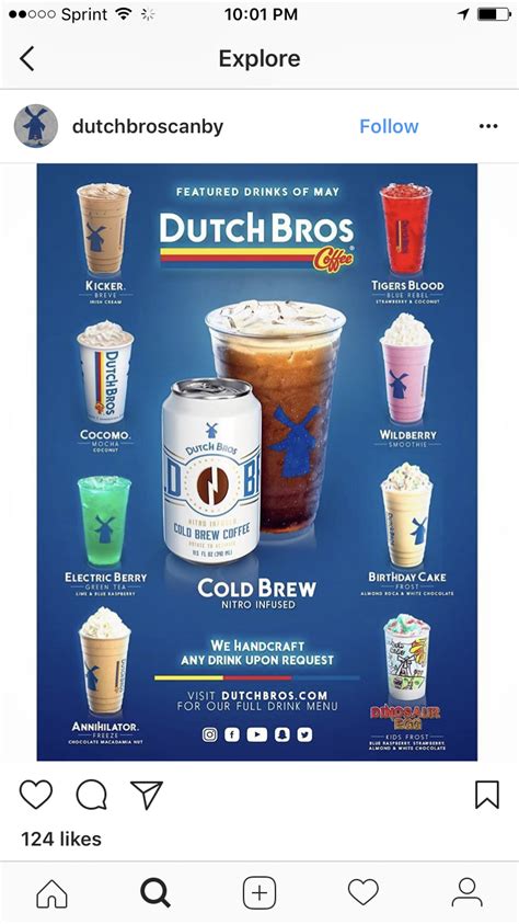 Dutch Bros Coffee Menu Nutrition / Dutch Bros | FAQs : There are 4 ...