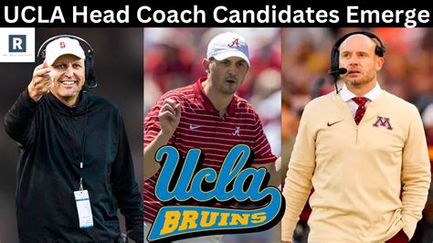 UCLA Football Head Coach Search Update | Candidates Starting To Emerge ...