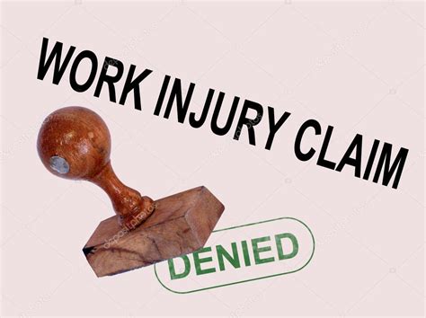 Work Injury Claim — Stock Photo © vitanovski #44330919