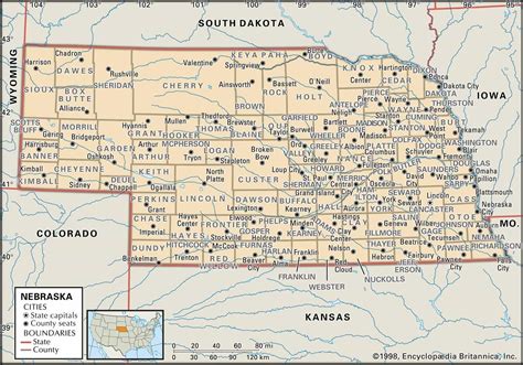 Historical Facts of Nebraska Counties