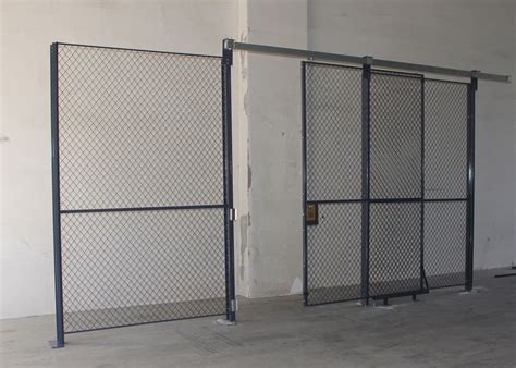 Independent 4 Sides Wire Mesh Security Partitions For Warehouse 20’ *15 ...