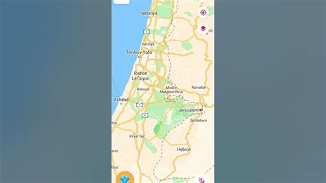 Distance between Jerusalem to Tel Aviv, Palestine #distancemeasurement ...