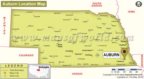 Where is Auburn, Nebraska