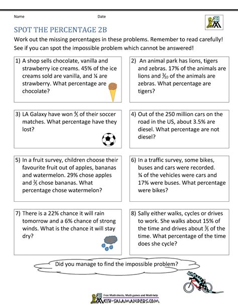 Basic Percentage Word Problems