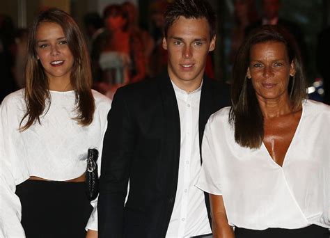 Princess Stephanie with eldest children Pauline Ducruet and Louis ...