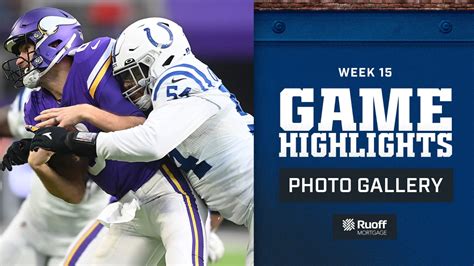 Game Highlights: Colts at Vikings, Week 15