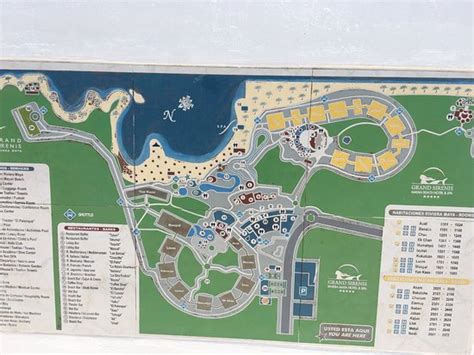 Grand Sirenis Riviera Maya Resort And Spa Map