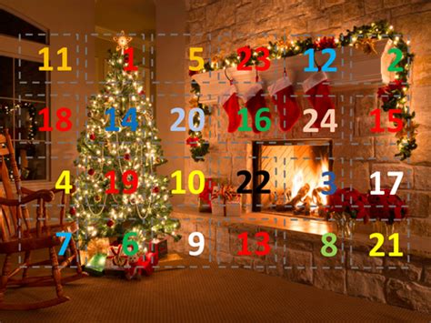 Christmas Advent Calendar Powerpoint Template Starters | Teaching Resources