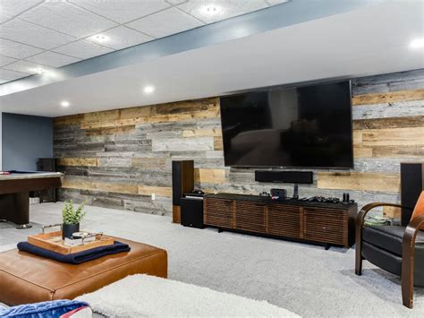 20+ Inexpensive Basement Wall Ideas and Designs (With Pictures)