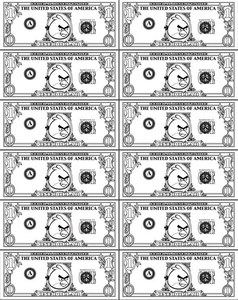 Funny Money Printable - Calendar Printables