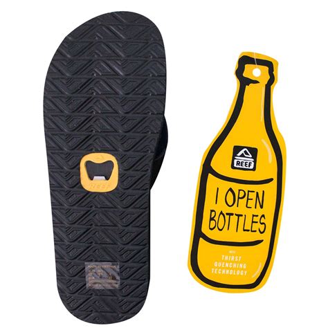 Corona Extra Bottle Opener REEF Brand Men's Flip Flops