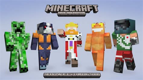 Minecraft Xbox 360 Edition : Custom Skins for Minecraft 1.7.3 ...