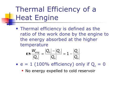 Heat engine 2nd law