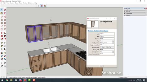 Sketchup Dynamic Cabinets | Cabinets Matttroy